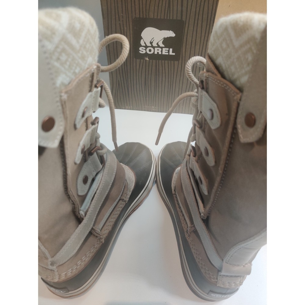 BNWB Sorel Joan of Arctic Premium Size 8 Oxford Tan - Picture 12 of 13